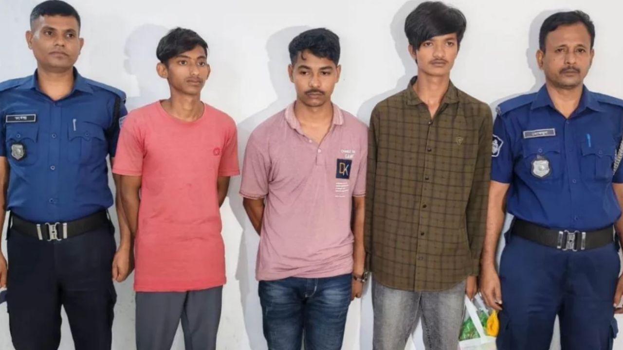 আশুলিয়ায় পালাক্রমে ধর্ষণের অভিযোগে গ্রেপ্তার ৩ শিক্ষার্থী